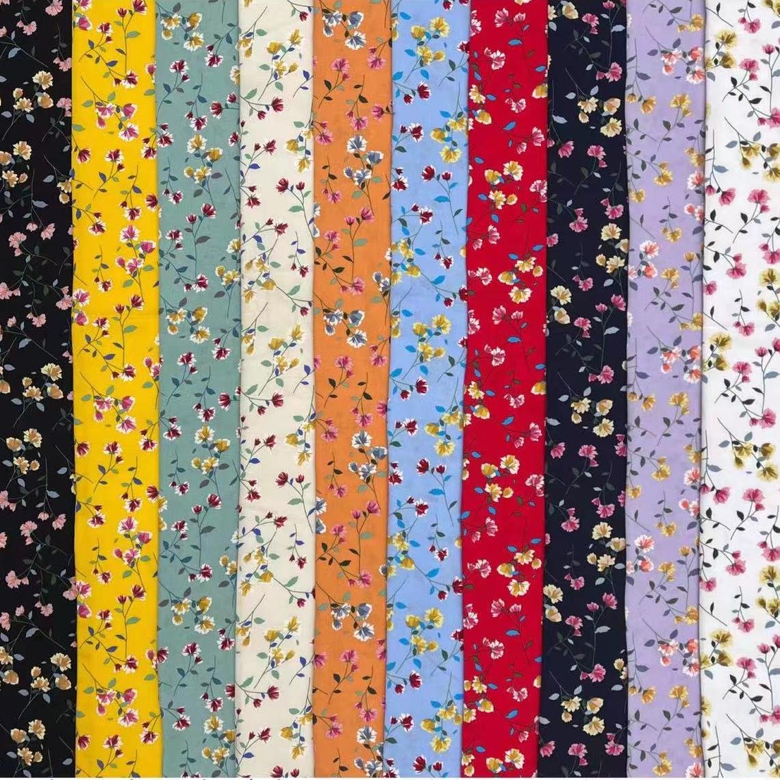 Light100 100% Linen Rayon Fabric Custom Digital Printed Summer Chiffon for Garments for Costumes Accessories Plain Twill Shirts