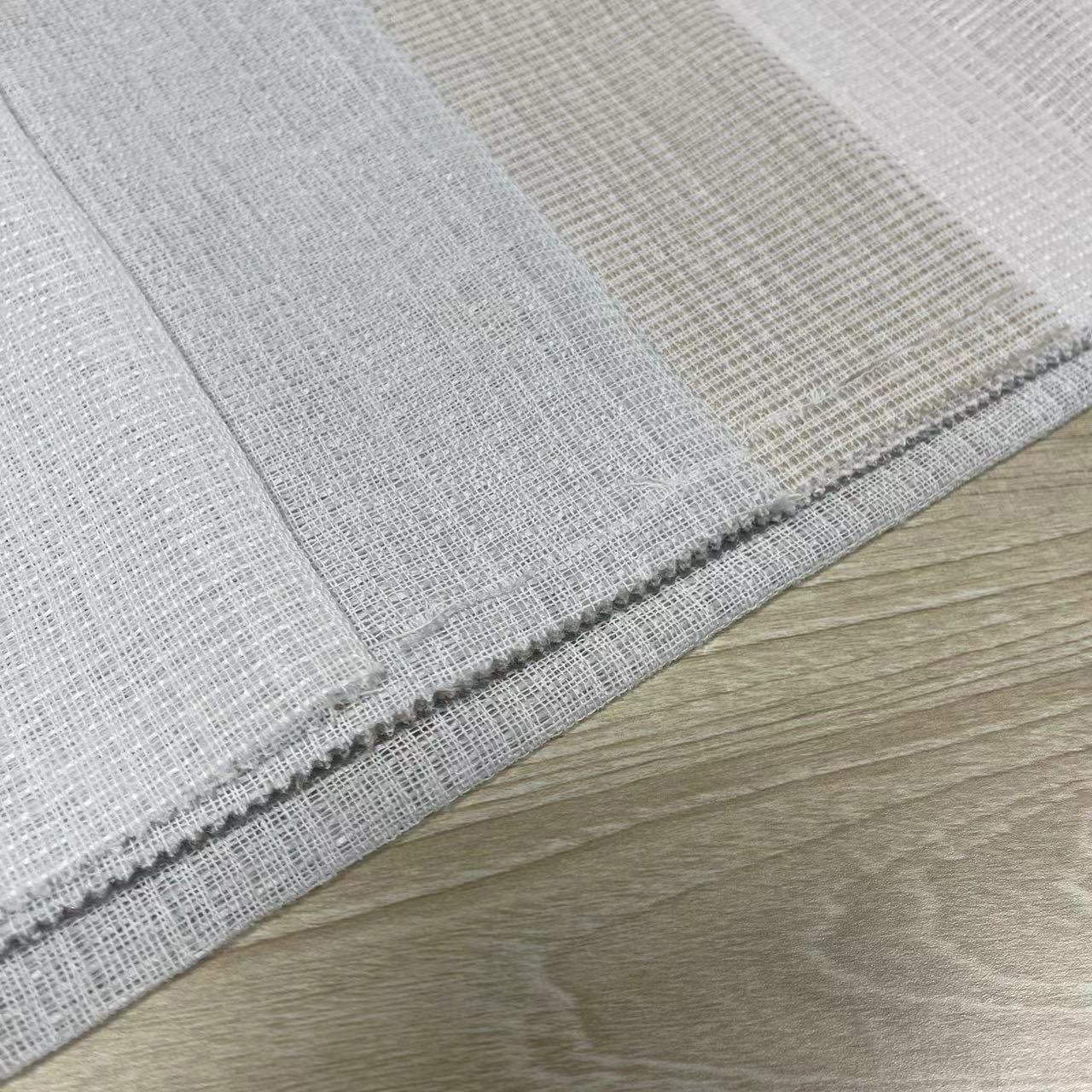 Coarse and Wild Weaving Style Curtain Sheers Hotel Living Room FR Available