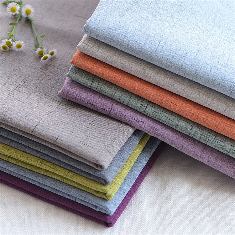 light grey 55 cotton 45 linen clothing fabrics for men's shirt