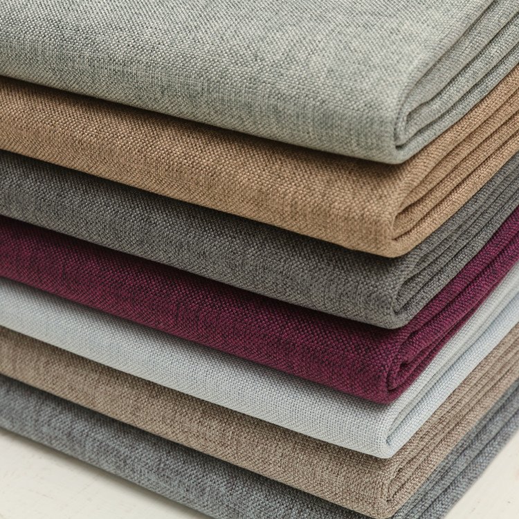 light grey 55 cotton 45 linen clothing fabrics for men's shirt