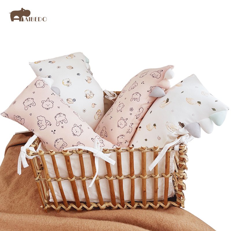 Albedo 95% bamboo 5% spandex baby lounger customized bed wedge pillow for newborn