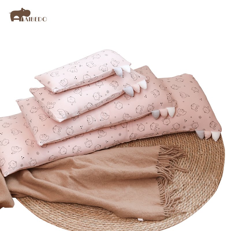 Albedo 95% bamboo 5% spandex baby lounger customized bed wedge pillow for newborn