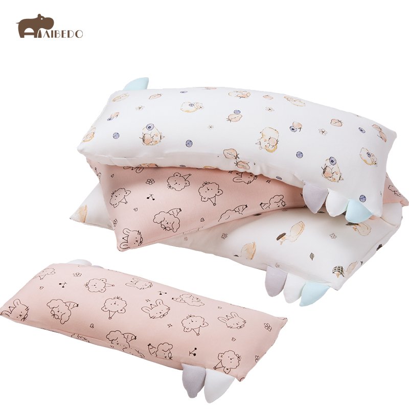 Albedo 95% bamboo 5% spandex baby lounger customized bed wedge pillow for newborn