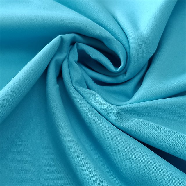 Factory price colorful polyester fabric solid plain dyed home textile fabric for bed sheet bedding set