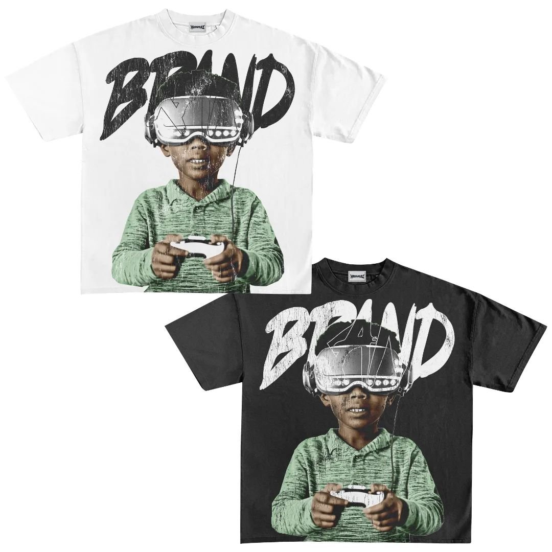 Custom 2024 Premium Printing 100% Cotton Hip Hop Screen Printing Manufacturer T-Shirt Oversized 240 GSM Cotton T Shirt