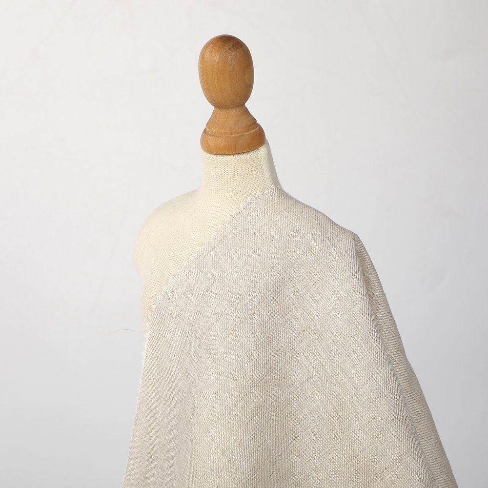 2024 Pure Linen China Shaoxing Textile High Quality Summer Clothing Woven Pure Linen 100%L Plain Fabric For Sale Cheap