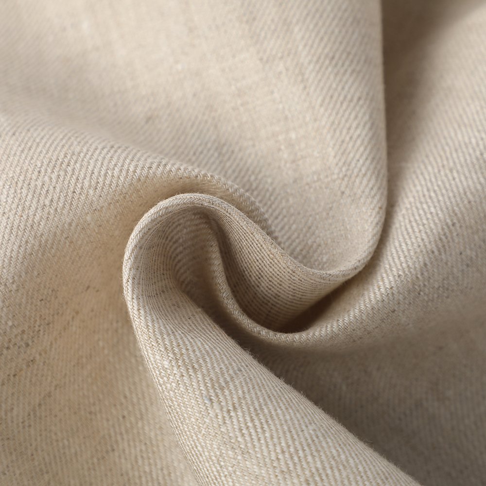 2024 Pure Linen China Shaoxing Textile High Quality Summer Clothing Woven Pure Linen 100%L Plain Fabric For Sale Cheap