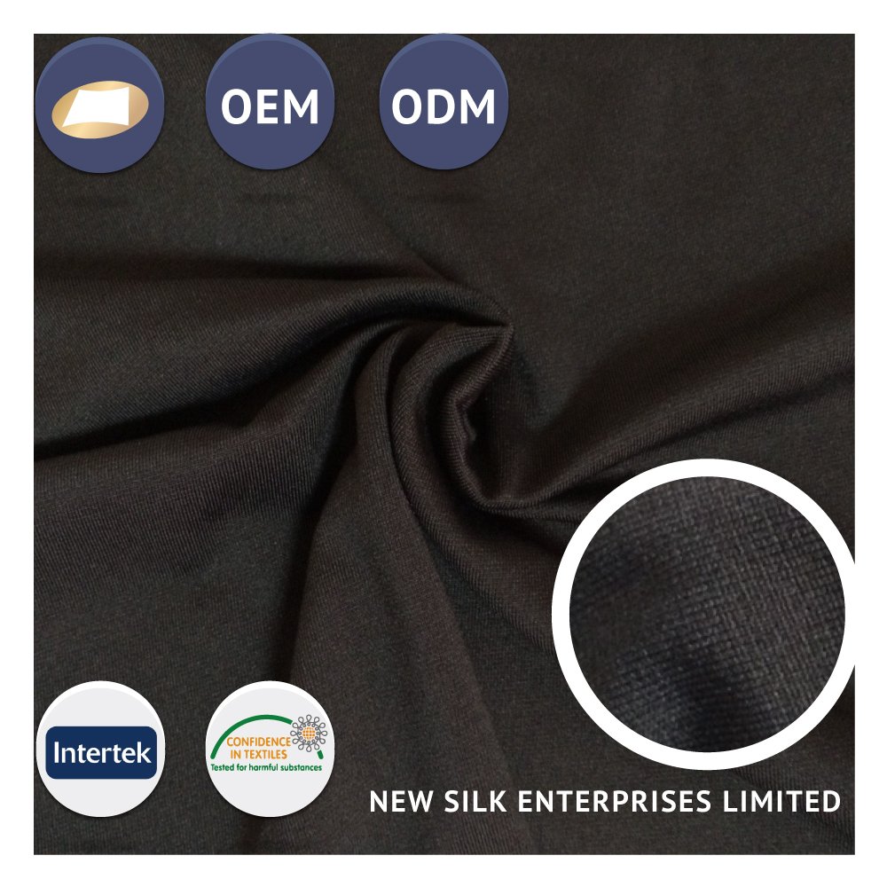 Free sample bamboo charcoal fiber spandex fabric for underwear
