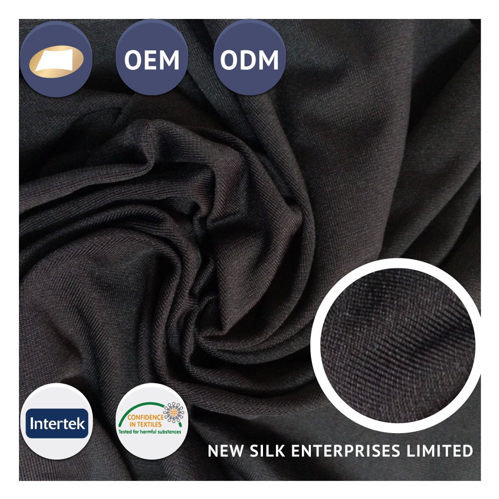 Free sample bamboo charcoal fiber spandex fabric for underwear