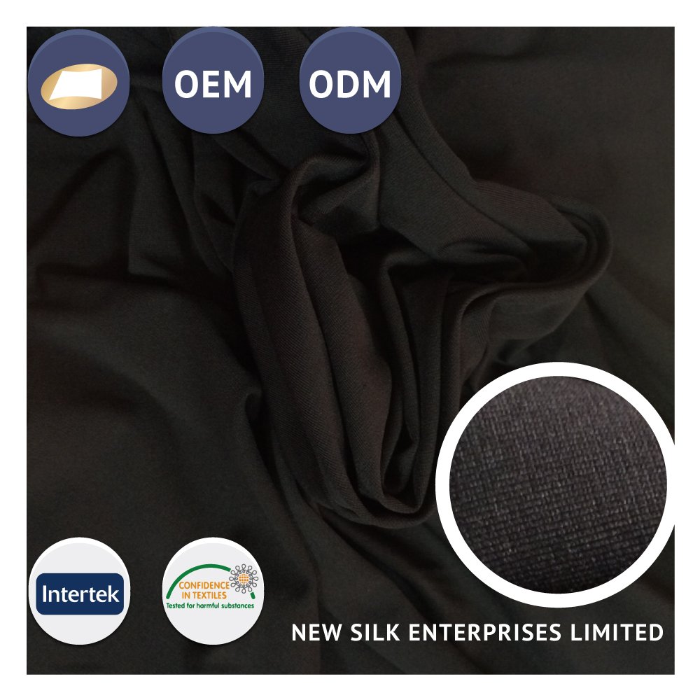 Free sample bamboo charcoal fiber spandex fabric for underwear