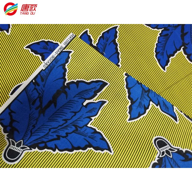 2023 african wax printed fabric 100% polyester 6 yards holland wax fabric imitation wax printing new fabric
