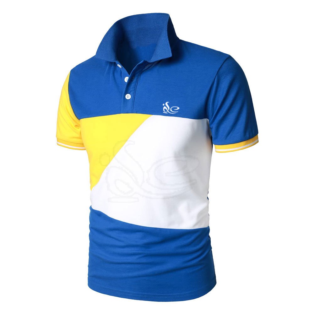 Best Selling Men's Casual Short Sleeve Polo T-Shirts New Adults Wholesale Collection Knitted Fabric Printed Technique