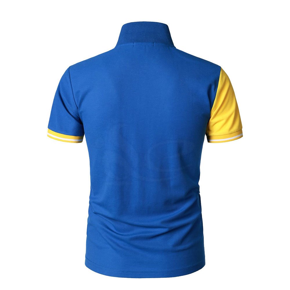 Best Selling Men's Casual Short Sleeve Polo T-Shirts New Adults Wholesale Collection Knitted Fabric Printed Technique