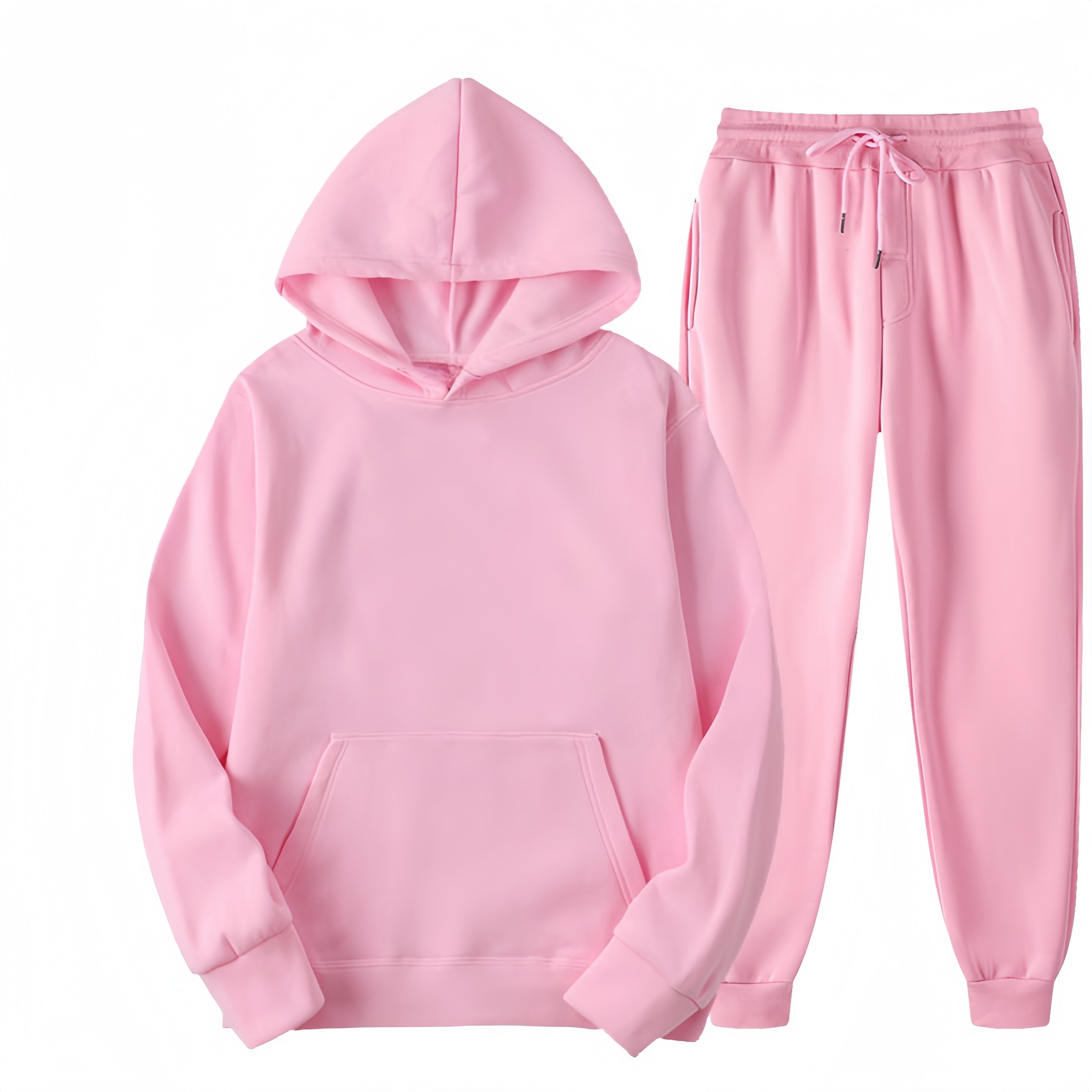 Custom Manufacturer Men French Terry 100% Cotton Oversized 3D Logo full zip up hoodie and jogger set tracksuit TS-401