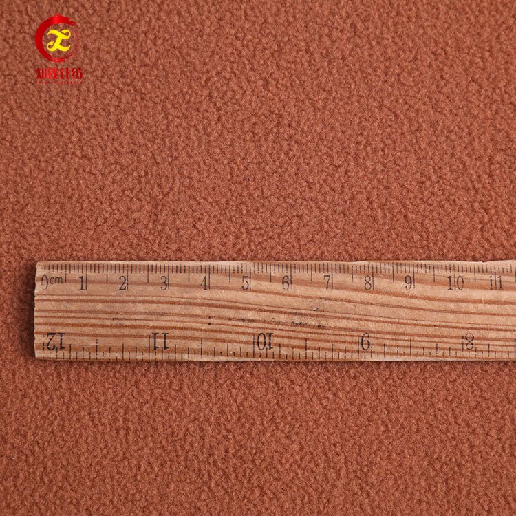 280 gsm polyester double side polar fleece fabric textile for sale