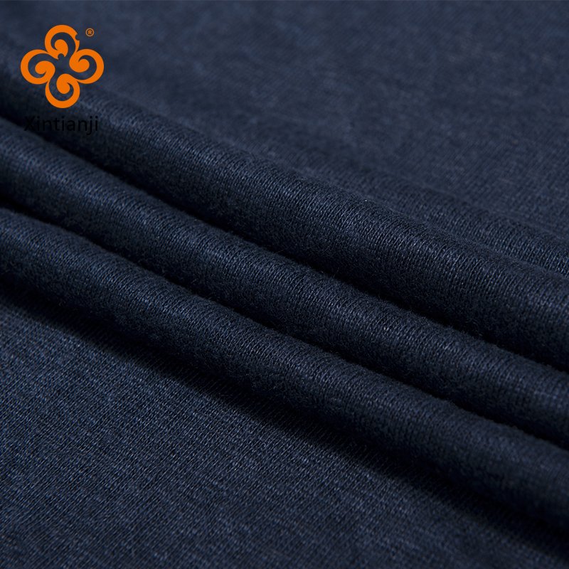 Wholesale textile 100% linen knitted fabric for T-shirt