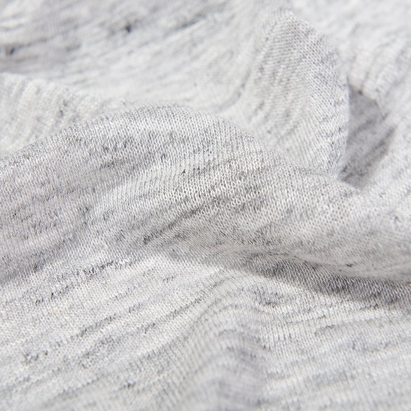 Wholesale textile 100% linen knitted fabric for T-shirt