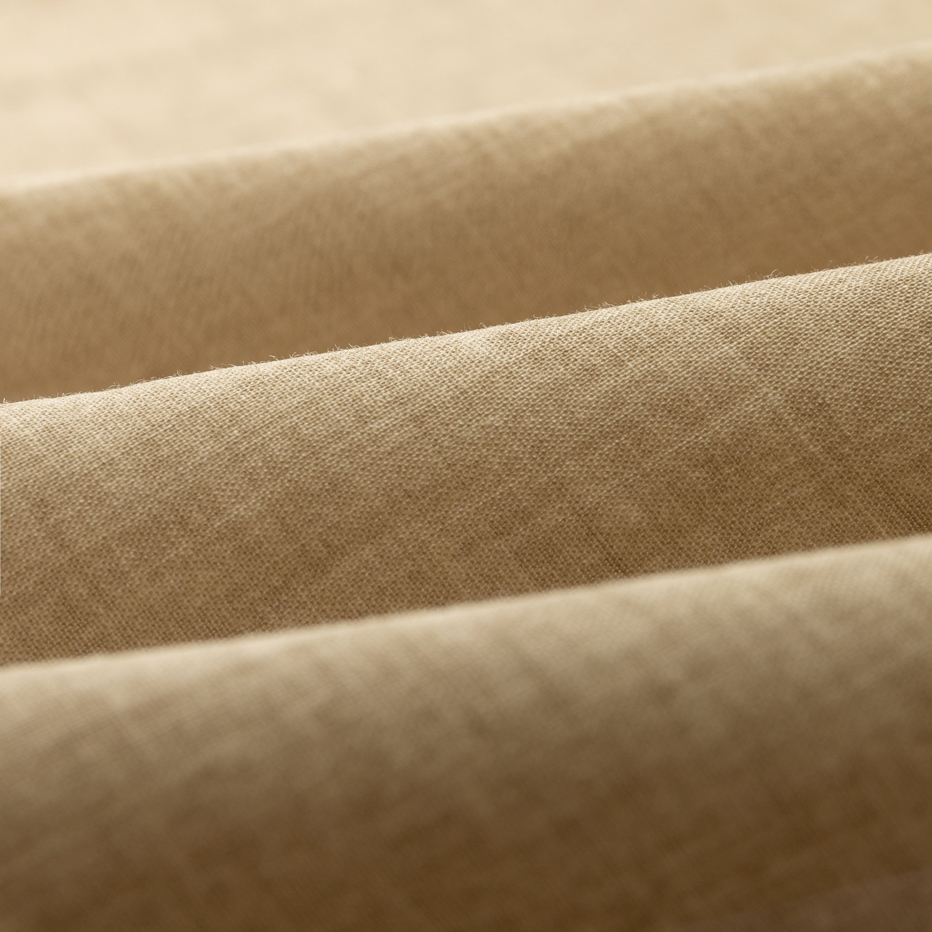Factory Custom print 55% Cotton 45% Linen blended fabric solid dyed Fabric For garment