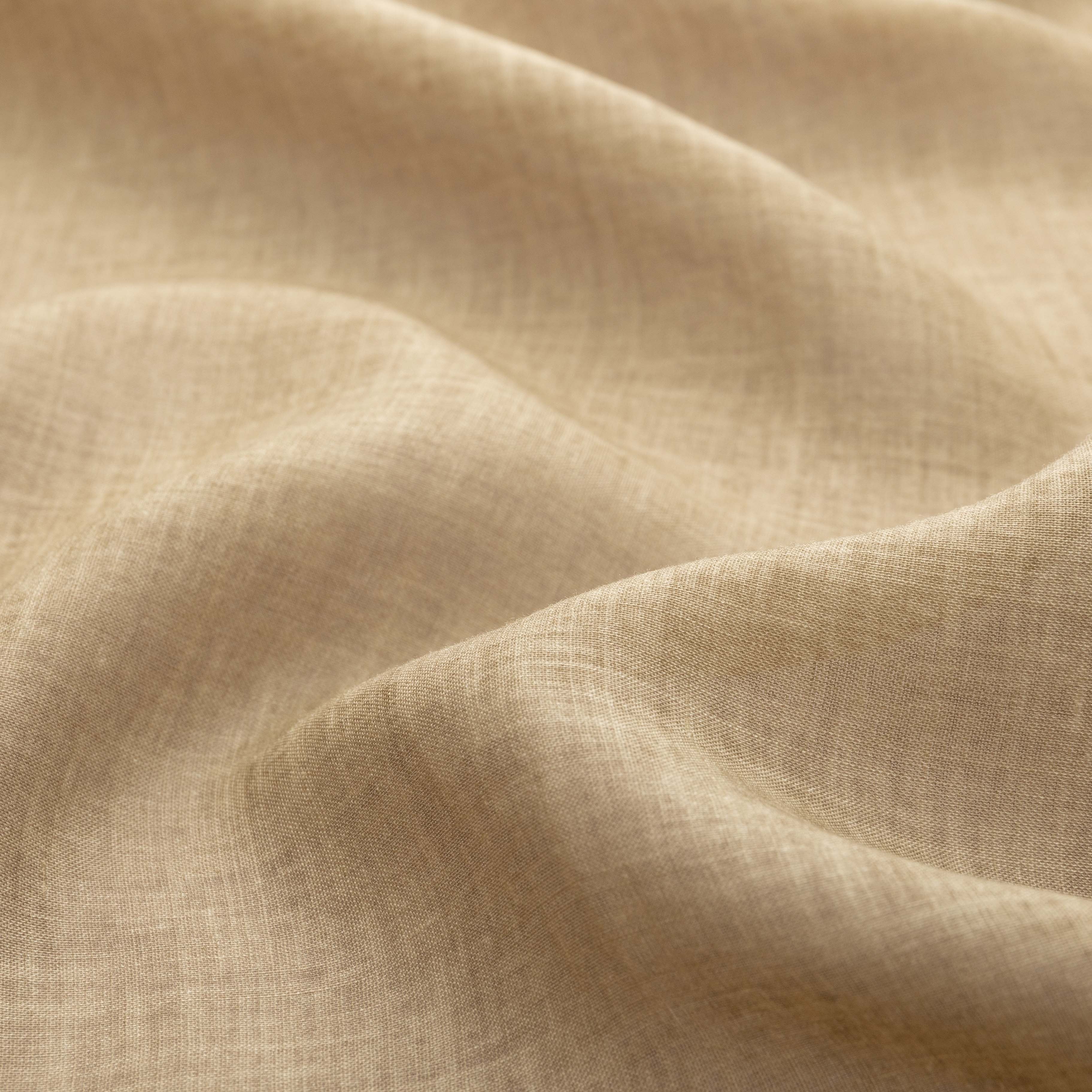 Factory Custom print 55% Cotton 45% Linen blended fabric solid dyed Fabric For garment