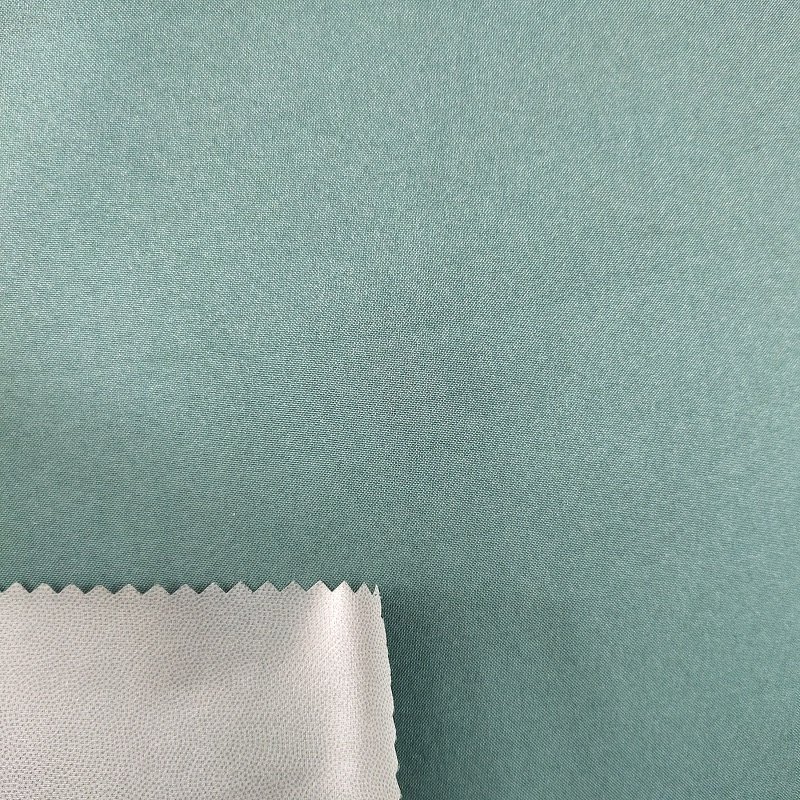 China textile supplier wholesale polyester imitation linen brushed fabric