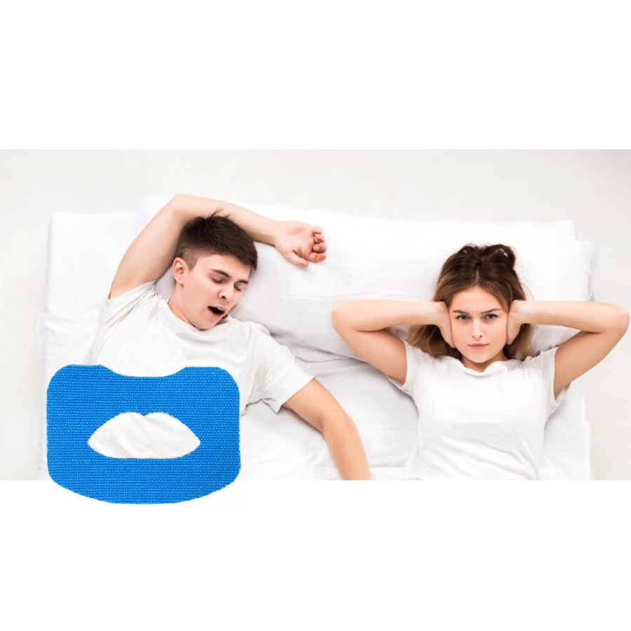 Box or Bag Pack Custom Breathable Black Sleep Tape Mouth Sleep Strips Mouth Tape For Sleeping Nasal Breathing in night