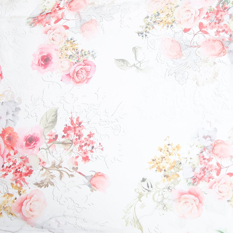 2024 Chinese factory Italian design 100% linen woven digital print fabric eco-friendly for bedding sets