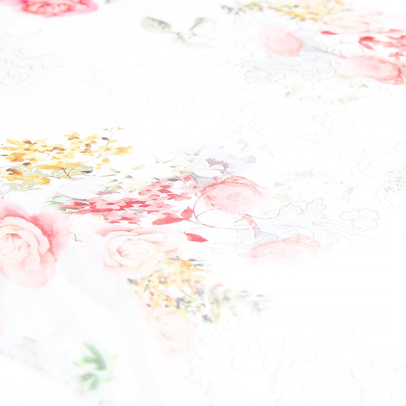 2024 Chinese factory Italian design 100% linen woven digital print fabric eco-friendly for bedding sets