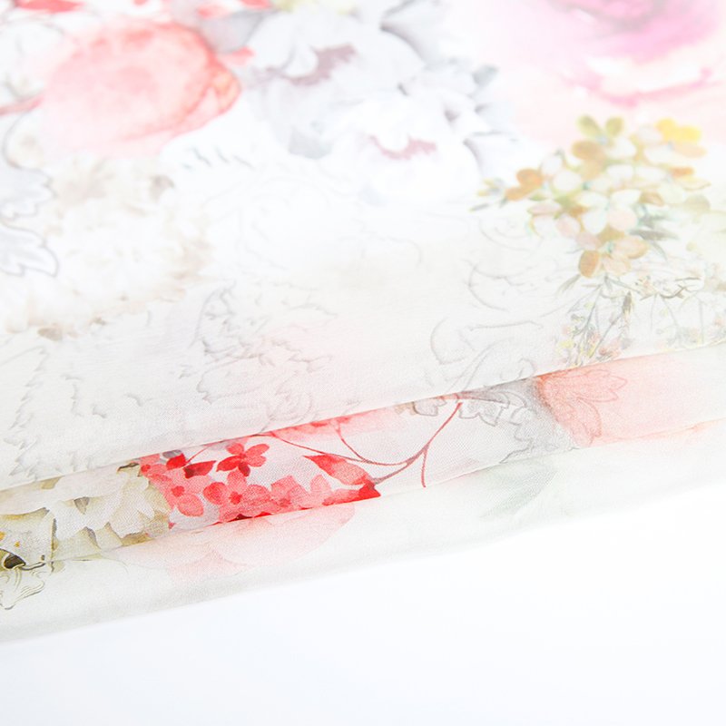 2024 Chinese factory Italian design 100% linen woven digital print fabric eco-friendly for bedding sets