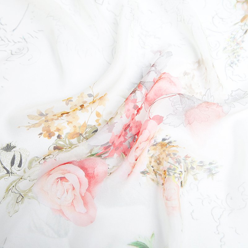 2024 Chinese factory Italian design 100% linen woven digital print fabric eco-friendly for bedding sets