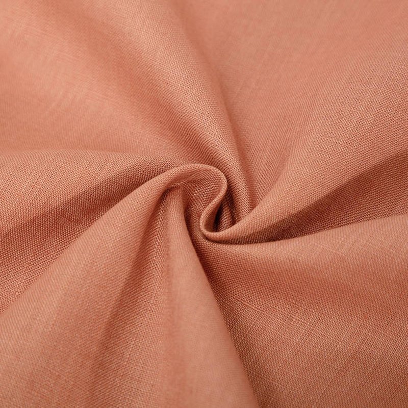 21s Woven 100% pure linen fabric for dress