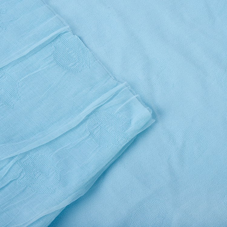 OEM Design Solid 160gsm Jacquard Knitting 97% Polyester 3% Spandex Jacquard Fabrics for Clothing