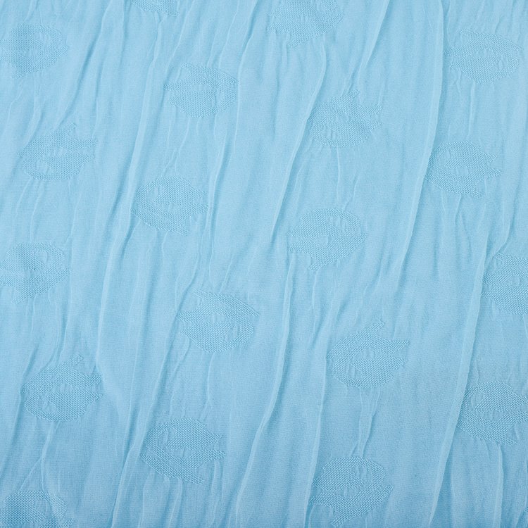OEM Design Solid 160gsm Jacquard Knitting 97% Polyester 3% Spandex Jacquard Fabrics for Clothing