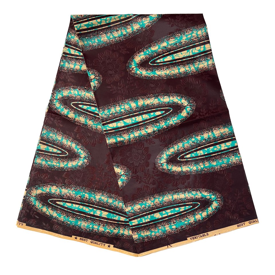 Factory Manufacturing 100% Polyester Fabric Wax 3D Embossed African Wax Print Fabric