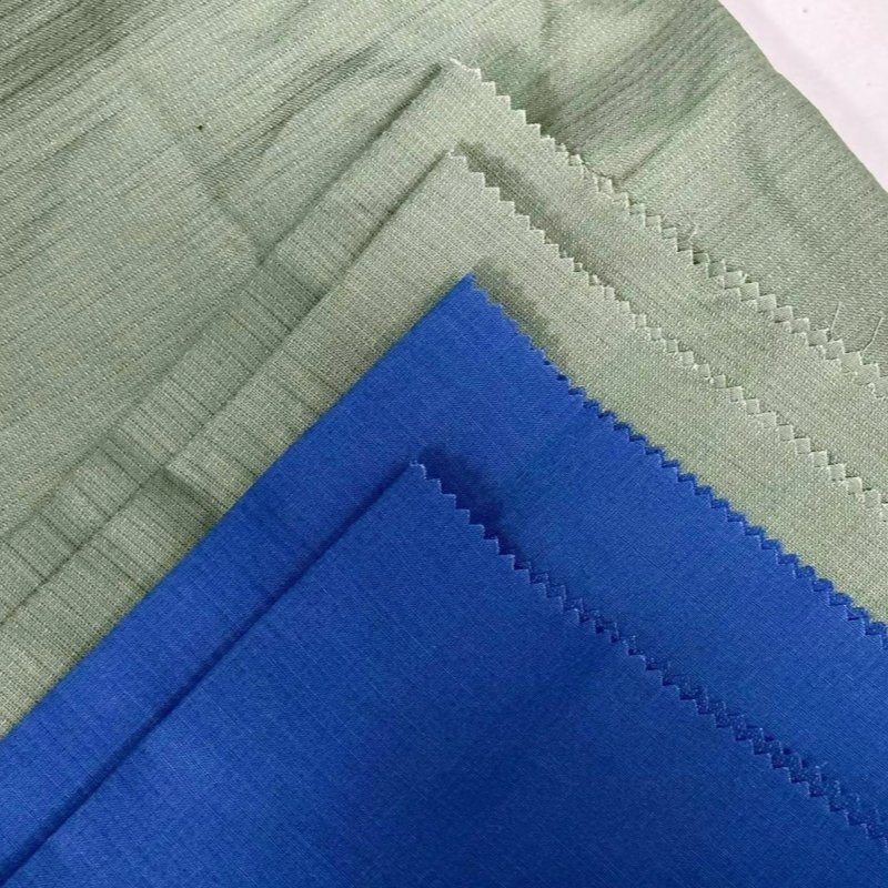 Customized eco-friendly bamboo fiber 100%cotton organic fabric shirts blouses pants clothes fabric for sportswear