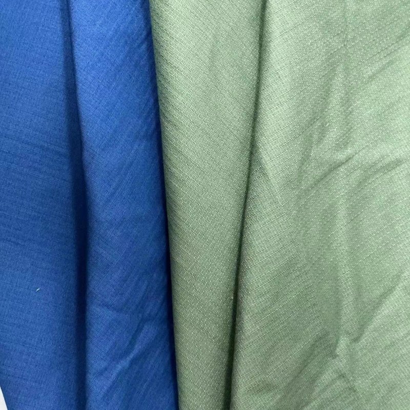 Customized eco-friendly bamboo fiber 100%cotton organic fabric shirts blouses pants clothes fabric for sportswear