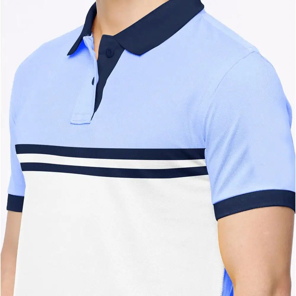 high quality full sublimation men polo shirts moisture wicking polyester quick dry stcretchy golf polo t shirts