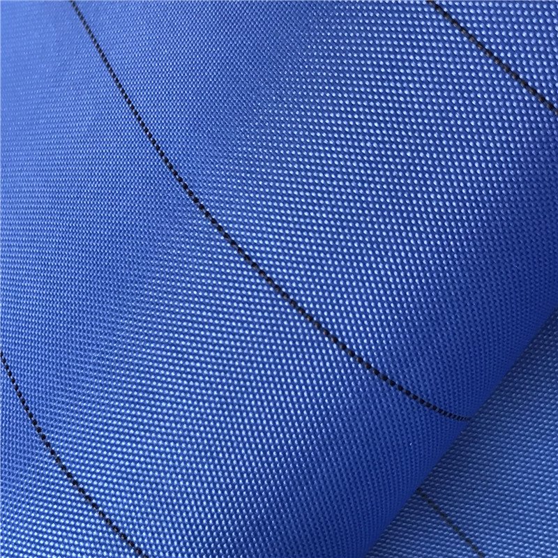 PA9/ROOSO china textile manufacturer 66D*63D Poly esd antistatic fabric for working clothes