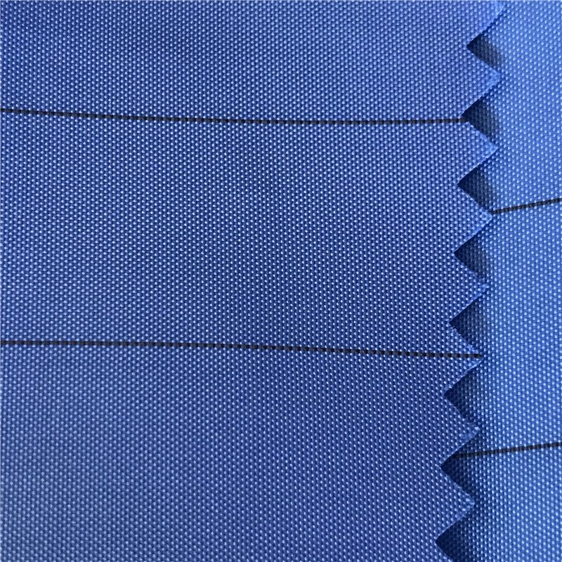 PA9/ROOSO china textile manufacturer 66D*63D Poly esd antistatic fabric for working clothes