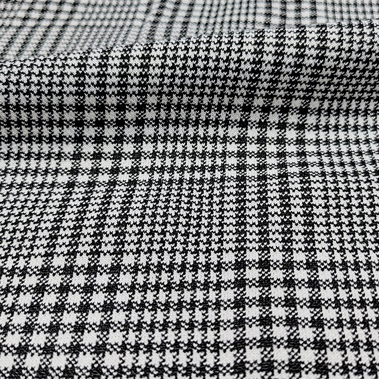 High Quality Soft Jacquard Fabric, Yarn Dye 100% Polyester Material Knitting Jacquard Fabric For Clothing/