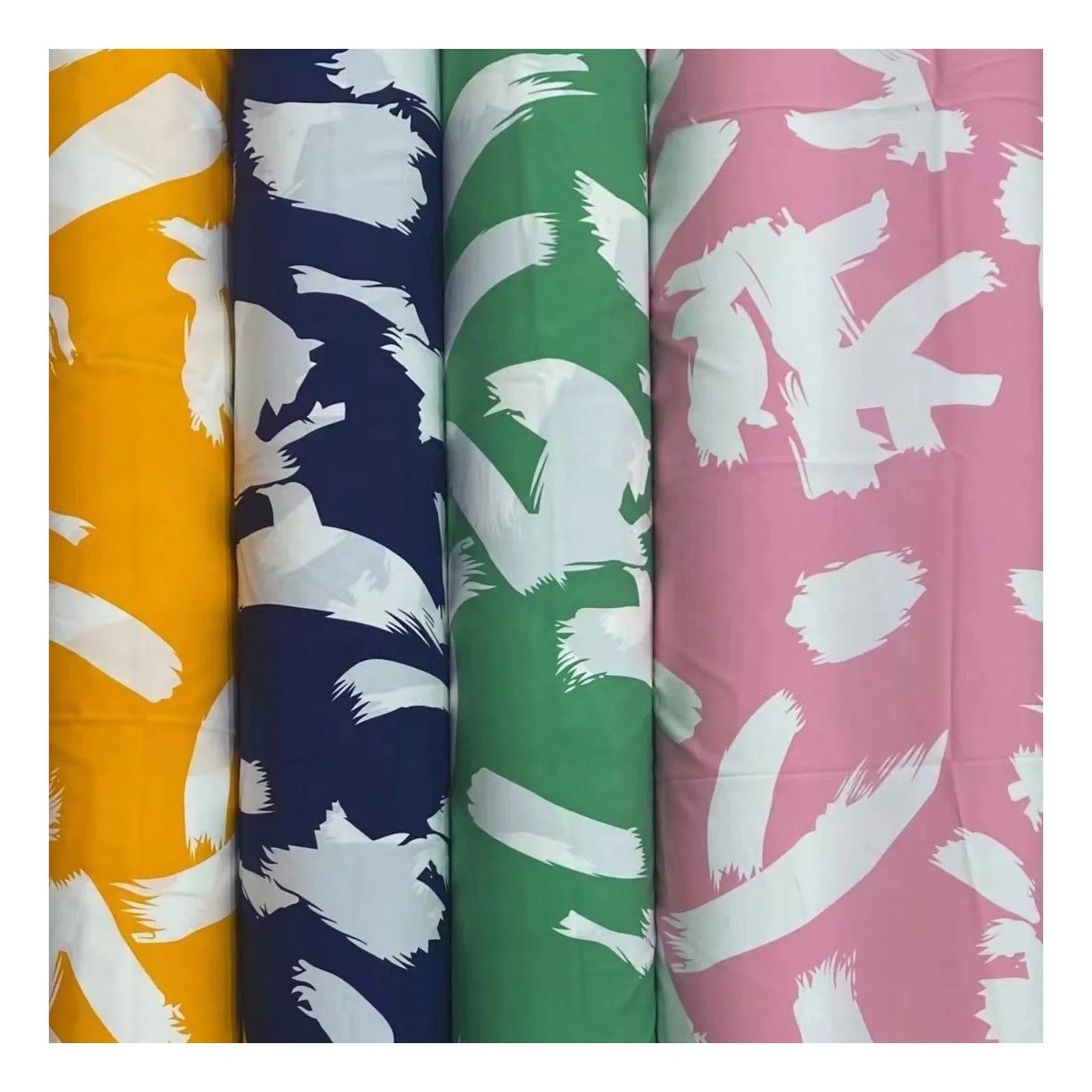 high quality 100% polyester fabric fleece with polyester fabric making machine printed for dress