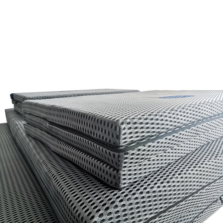 Skylee 4D air net polymer air fiber POE mattress topper mesh cover air weave folding bed mat for tatami