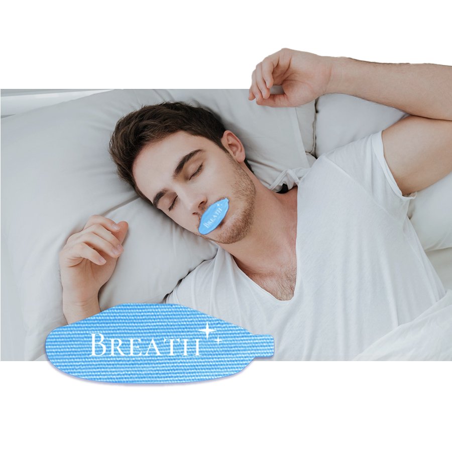 new HODAF Hypoallergenic Sleep tape Cotton Mouth Breath bamboo silk material Custom Mouth Tape Closed Mouth Breathing Patch