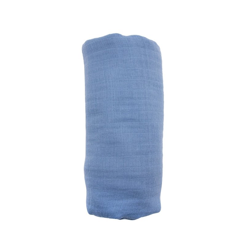 wholesale custom printed bamboo double gauze muslin fabric for baby swaddle