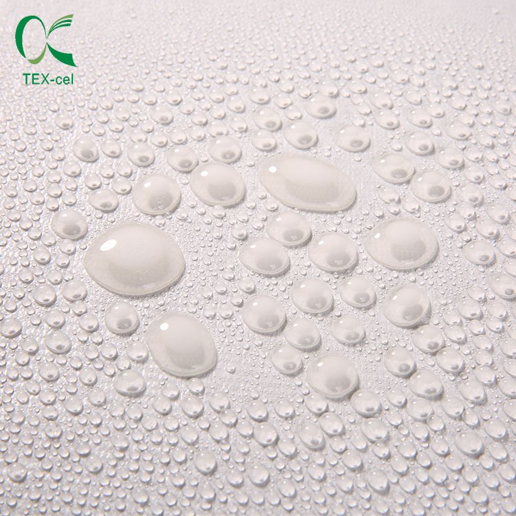 Custom 5 Star Hiton Hotel Pillow Protector Cover Anti Mite Waterproof Bamboo Fiber Pillowcase