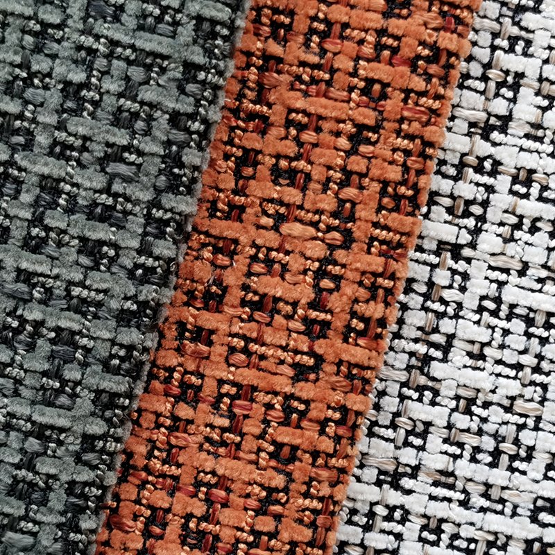 Abrasion-Resistant Chenille Cotton Fabric High Quality Fabric Upholstery tissus textile For Loose Cover Fabric Sofa