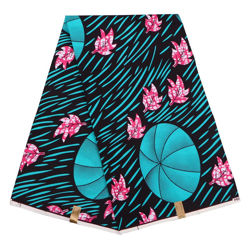 African National Clothing Polyester Batik Cloth Batik Double-sided Permeable Printed Cloth African Wax Cloth Batik Printed