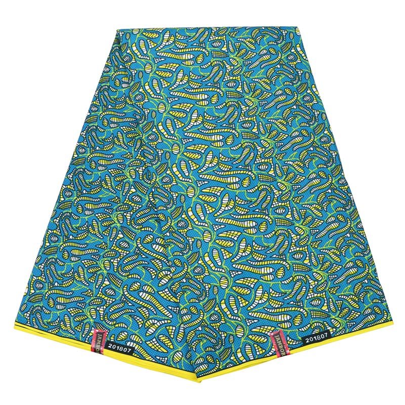 African National Clothing Polyester Batik Cloth Batik Double-sided Permeable Printed Cloth African Wax Cloth Batik Printed