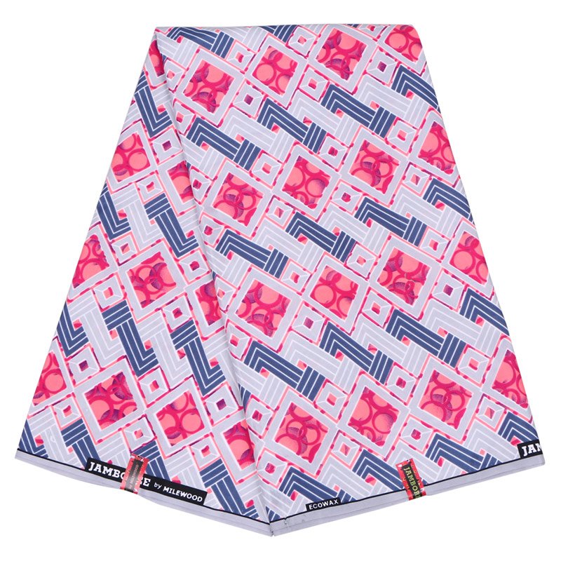 African National Clothing Polyester Batik Cloth Batik Double-sided Permeable Printed Cloth African Wax Cloth Batik Printed