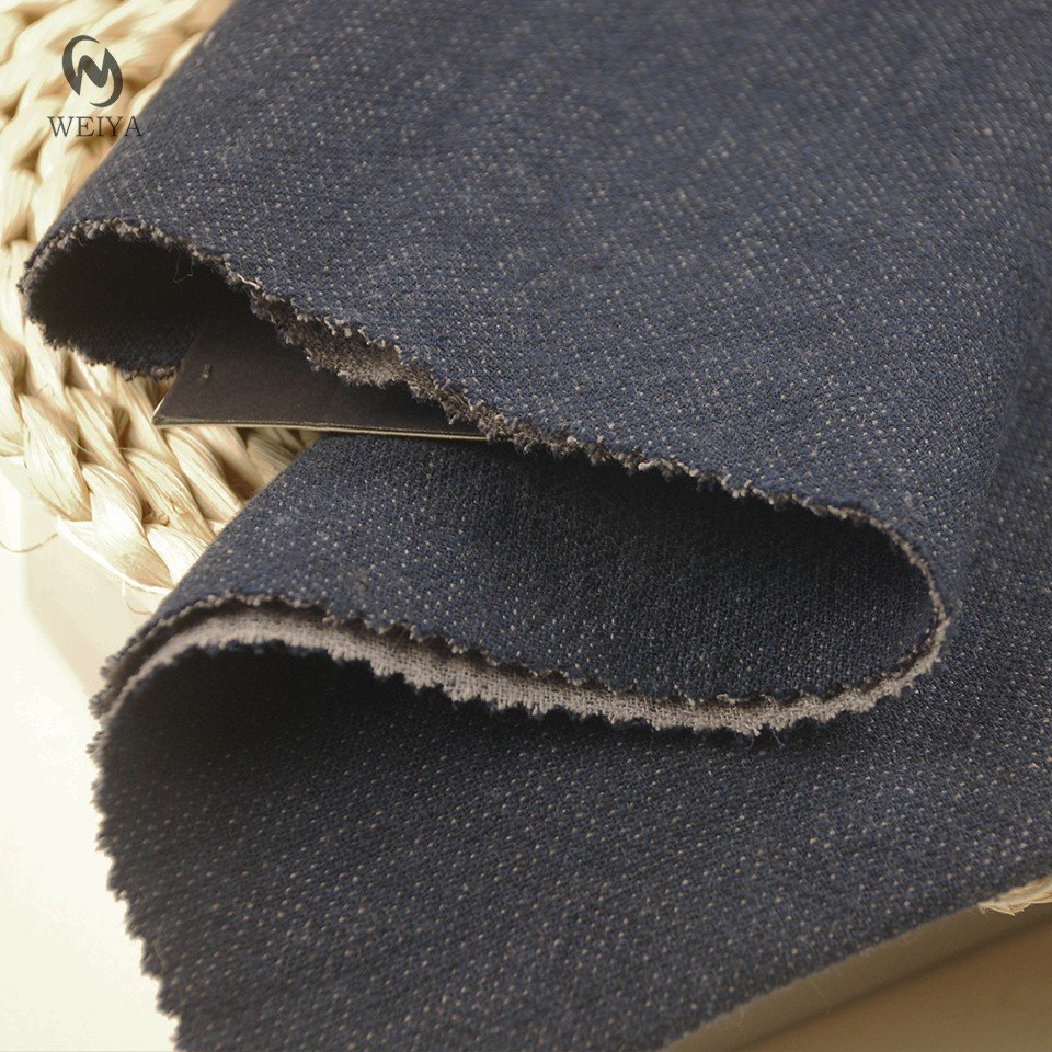 Highly breathable casual cloth winter yarn dyed shirt japanese style double layer cotton linen gauze fabric