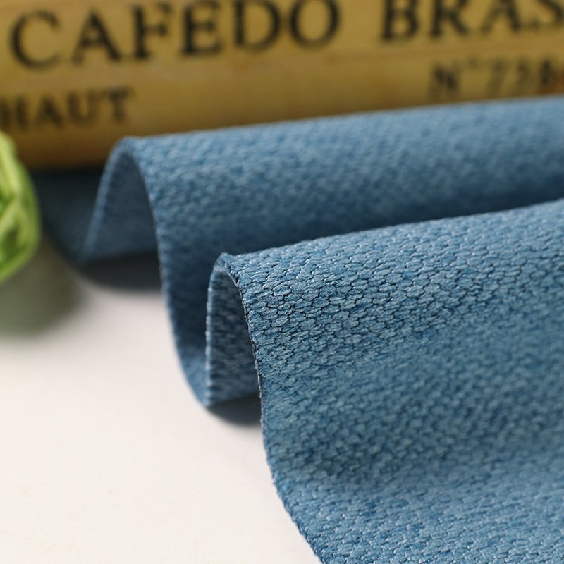 3.2 Higher plain color double-sided linen blackout heat insulation curtain fabric wholesale bedroom fashion simple curtains